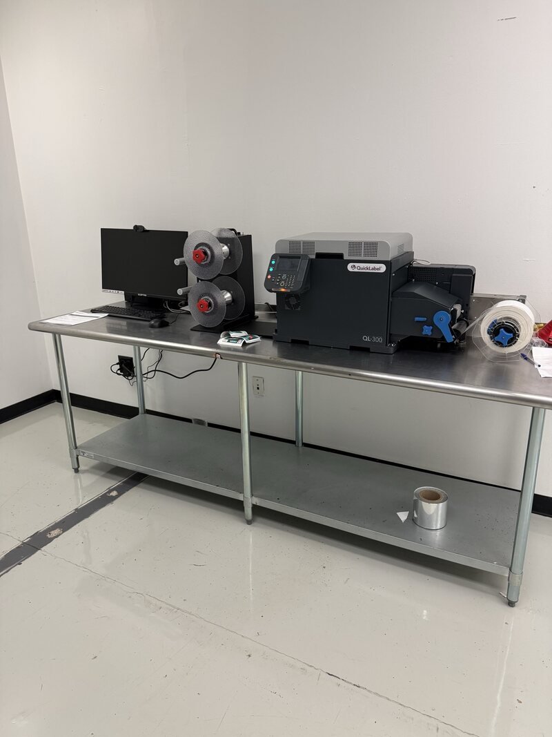 QuickLabel printing equipment
